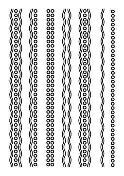 tire tracks seamless pattern border