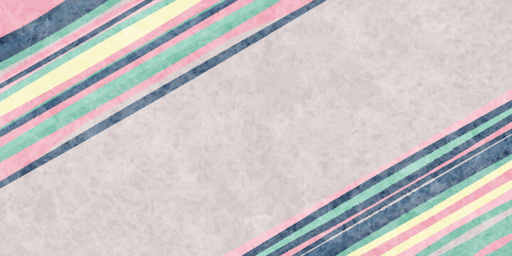 Minimalist Diagonal Striped Background With Textured Paper Design