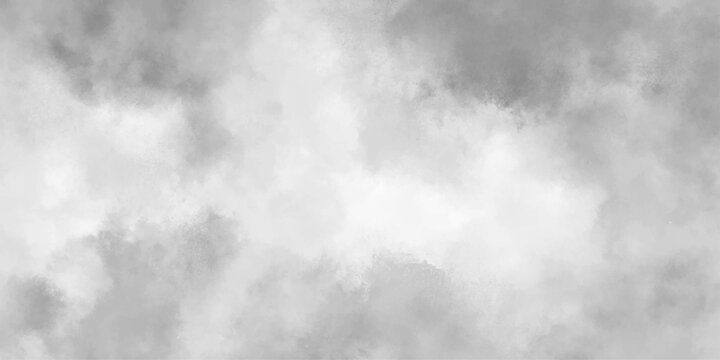 Abstract ash cloud and smoke texture in dark background. White gray fog effect transparent smoke isolated dark dramatic sky with gray stormy clouds. creative and decorative fractal smoke art