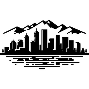 Denver Skyline Icon