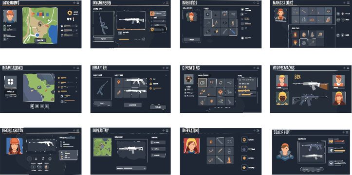 Weapon Panel Ui Game Stats Dashboard Images – Browse 712 Stock Photos, Vectors, and ...