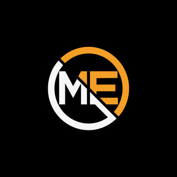 Modern MS letter logo with circle design