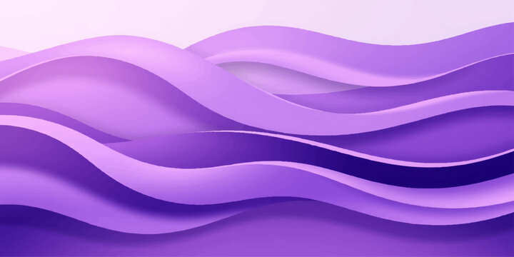 Abstract pink and purple wave design featuring a smooth silk satin texture with soft curves and luxury fabric patterns for an elegant vector wallpaper backdrop