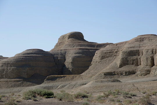Urho Ghost City Yardang Landform in Xinjiang