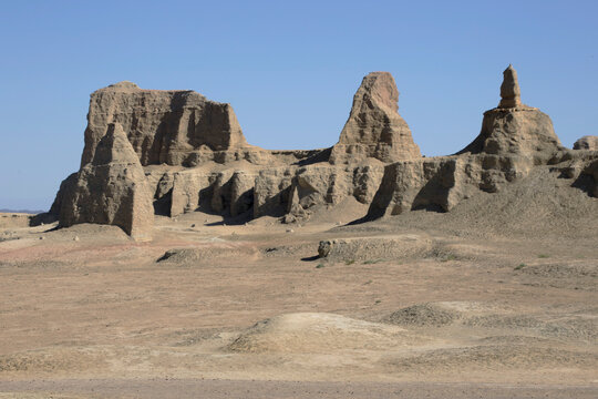 Urho Ghost City Yardang Landform in Xinjiang