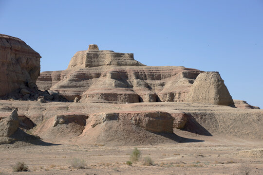 Urho Ghost City Yardang Landform in Xinjiang