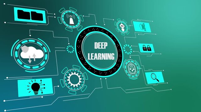 Deep Learning Neural Network Processing Complex Data for Advanced Artificial Intelligence Systems.