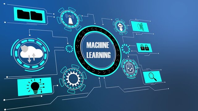 Machine Learning System Processing Data for Intelligent Prediction and Automated Decision Making.