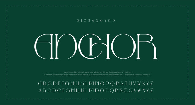 Condensed grunge vector font with texture. Alphabet font with uppercase and number 