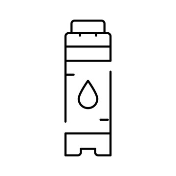 Electronic cigarette vapor pod cartridge containing e liquid, representing technology, addiction, and alternative smoking devices with a modern outline design