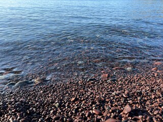 Obraz premium Rock Beach in Summer