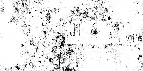 Fototapeta premium Grunge Black Distressed Overlay Texture with Dot Scatter and Rough Edge Details on White Background for Photo Editing and Creative Project Design.