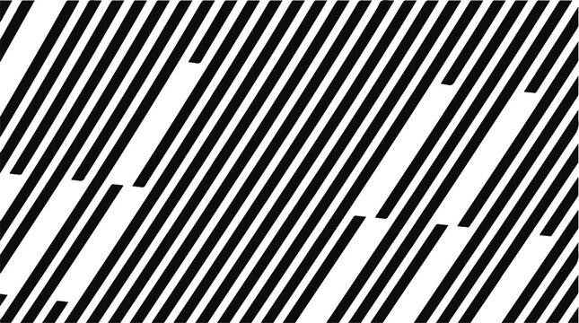 Abstract background with black and white diagonal stripes and geometric patterns creating a visual texture