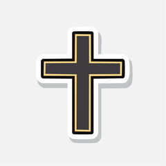 Fototapeta premium Christian Cross Symbol