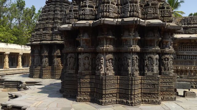 Keshava temple at Somanathpura (also spelled Keshava temple, Somnathpur)