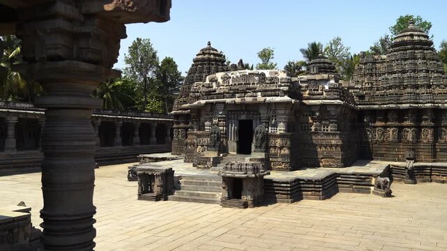 Keshava temple at Somanathpura (also spelled Keshava temple, Somnathpur)