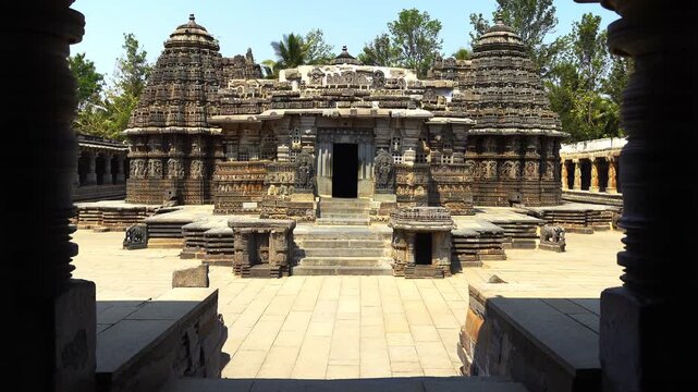 Keshava temple at Somanathpura (also spelled Keshava temple, Somnathpur)