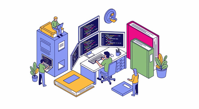 Pro Dev Team Coding Web App Data Tech Java Script C Plus Plus Fast Work