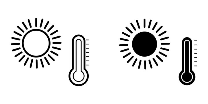 thermometer graphic icon vector illustration