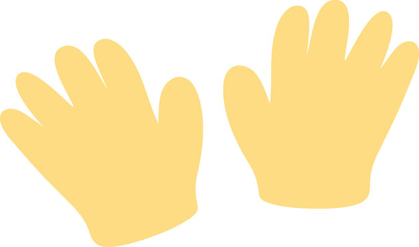 Gardening Gloves Illustration