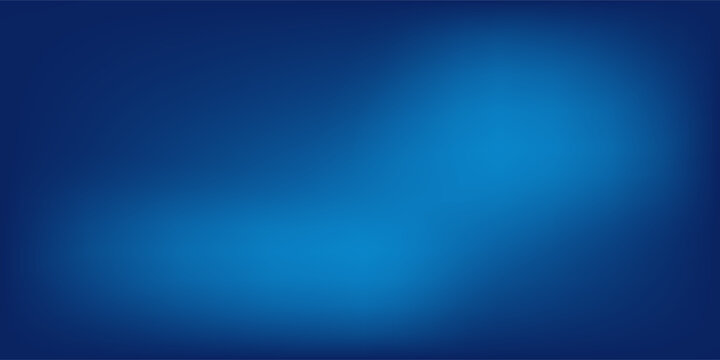 Blue room in the 3d. Background gradiend