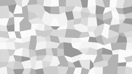 Fototapeta premium Abstract minimal geometric gray silver mesh low-poly vector background