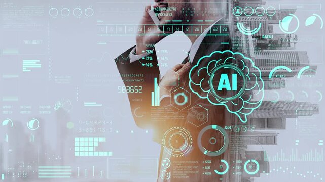 AI Assistant Brain Processor with LLM Technology, Big Data, Machine Learning, Generative AI for Business Support, Future Agentic AI Technology and Artificial Intelligence Prompt Engineering. Thunk