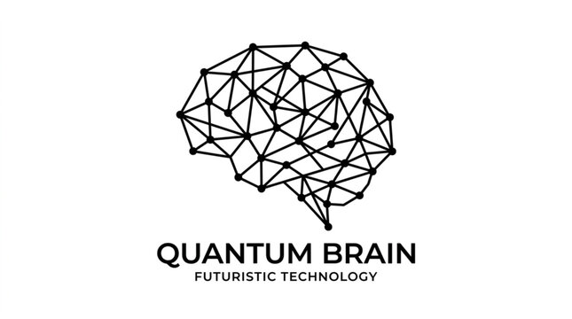 Artificial Intelligence Quantum Brain Vector Concept