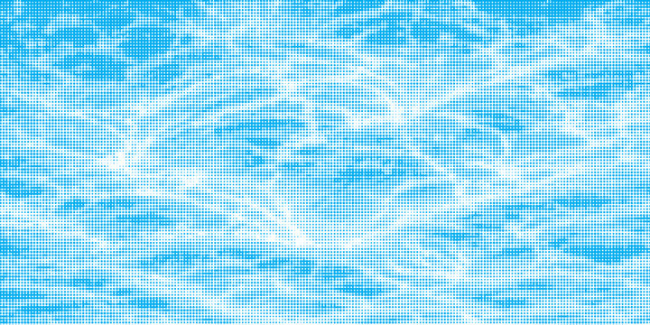 Blue and white water ripples light surface overlay background. 3d clear ocean surface pattern with reflection effect backdrop. Marble desaturated texture.