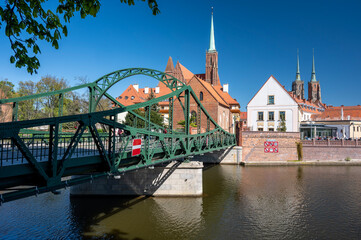 Most Tumski -Most Zakochanych. Wrocław, Polska © Tomasz Warszewski