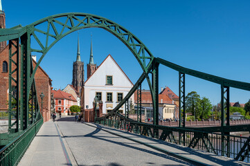 Most Tumski -Most Zakochanych. Wrocław, Polska © Tomasz Warszewski