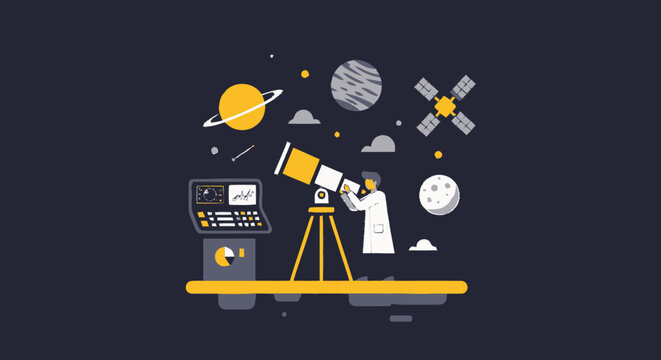 Observing the Cosmos - A Scientists Exploration with a Telescope.