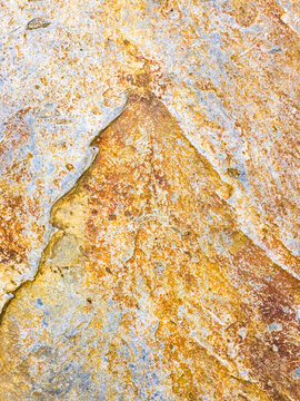 Abstract stone texture with natural rust and mineral pattern