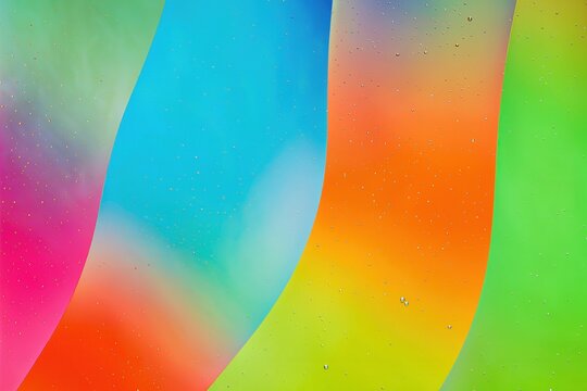 Fonds abstraits color&eacute;s avec d&eacute;grad&eacute;s vibrants et formes fluides &ndash; design moderne pop et artistique g&eacute;n&eacute;r&eacute; par IA