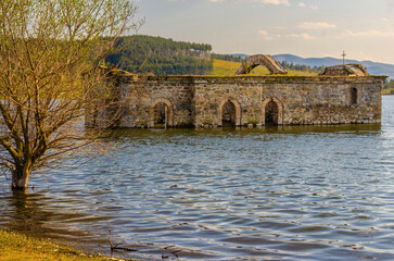 Obraz premium The Sunken Church of St. Ivan Rilski