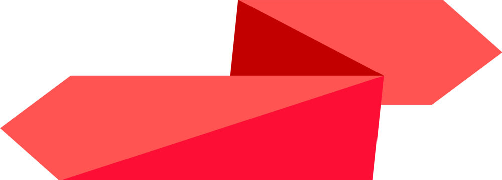 Twisted arrow sign