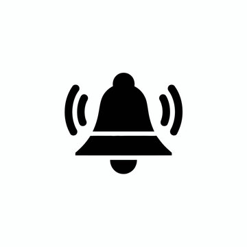 Ringing Bell Icon Notification Alert Symbol.