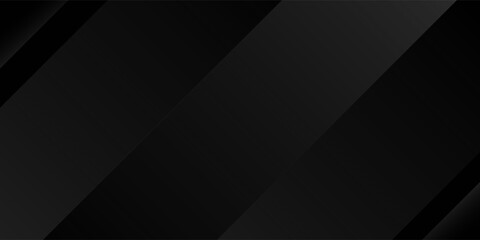Fototapeta premium Black abstract background. Elegant dark diagonal shape elements. Modern luxury grey gradient graphic design.