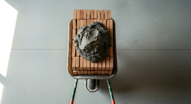 Old electric transformer on wooden board.