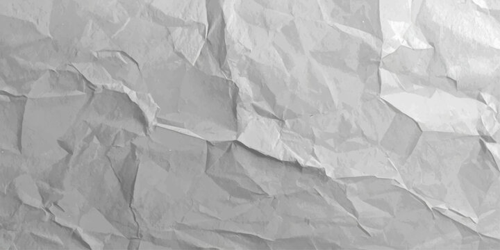 A wrinkled and creased vintage brown paper sheet with a rough crumpled texture provides a blank damaged grunge pattern for a weathered material backdrop design