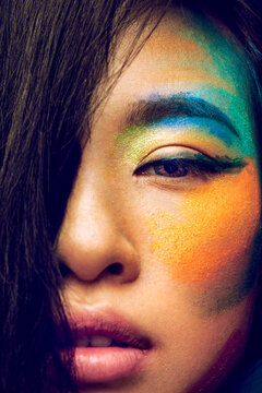 Sexy eye makeup for Asian women