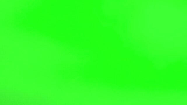 Gun shot action on green screen with chromakey technique and effects - chroma key