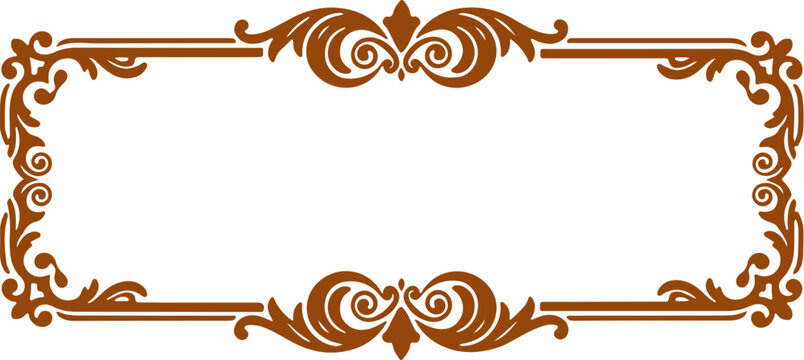 Vintage Ornamental Decorative Frame