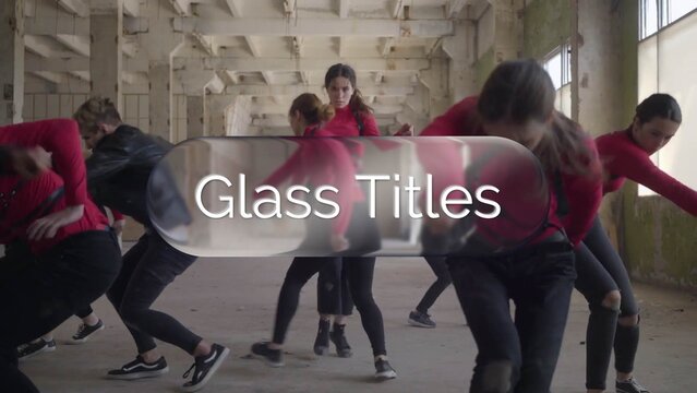 Social Media Glass Title 01