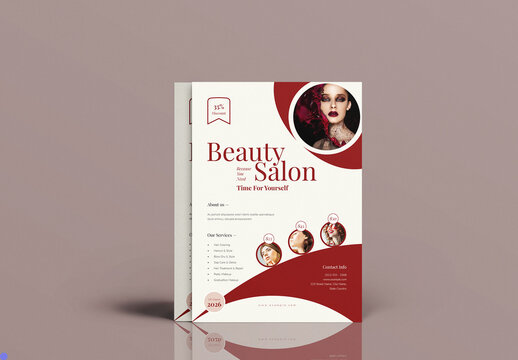 Beauty Salon Flyer Template