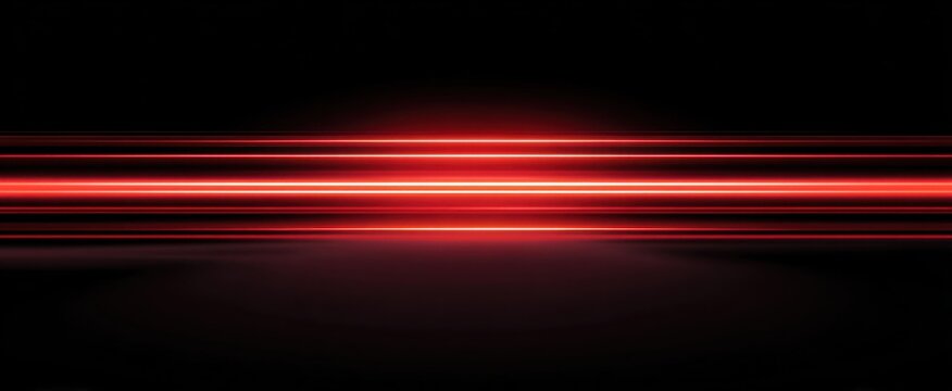horizontal red speed lines race like lightning in a vibrant streak of movement