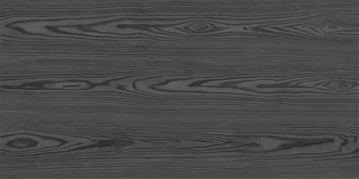 Natural black wood texture background featuring a dark timber grain pattern on a weathered wooden plank surface with an old hardwood material design