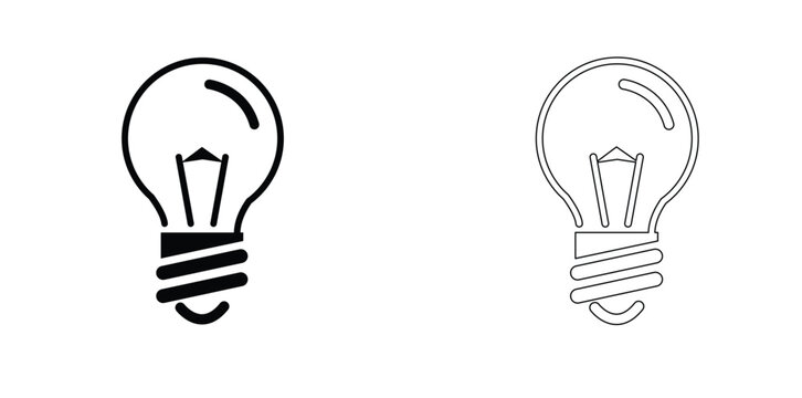 Adobe Illustrator ArtworkLightbulb Idea Icon &ndash; Business Innovation Concept