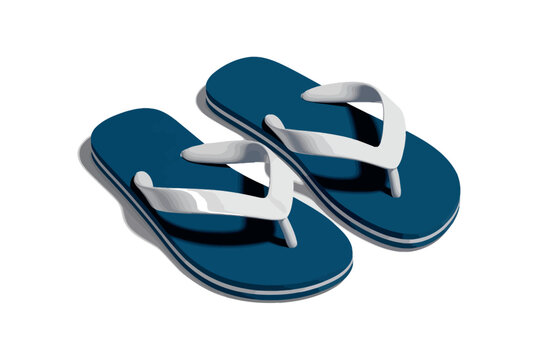 Colorful Flip Flops Summer Theme