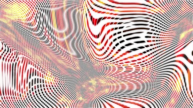 Trippy Psychedelic Wave Pattern Background